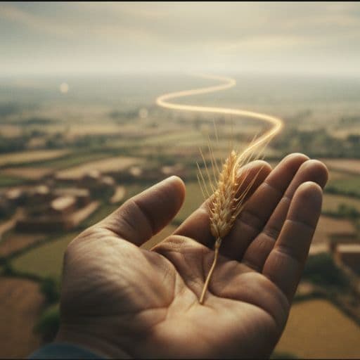 An artisan from Bharat showcasing their craft